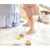 imageESTINE Mary Jane Flats for Toddler Girls Little Kids Glittery Dress Princess Wedding Ballet ShoesE301nude