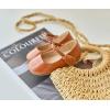 imageESTINE Mary Jane Flats for Toddler Girls Little Kids Glittery Dress Princess Wedding Ballet ShoesE309brown