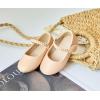 imageESTINE Mary Jane Flats for Toddler Girls Little Kids Glittery Dress Princess Wedding Ballet ShoesE309nude