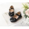 imageESTINE Mary Jane Flats for Toddler Girls Little Kids Glittery Dress Princess Wedding Ballet ShoesE310black