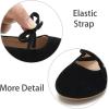 imageESTINE Mary Jane Flats for Toddler Girls Little Kids Glittery Dress Princess Wedding Ballet ShoesE311black
