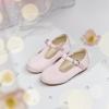 imageESTINE Mary Jane Flats for Toddler Girls Little Kids Glittery Dress Princess Wedding Ballet ShoesE503pink