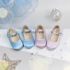 imageESTINE Mary Jane Flats for Toddler Girls Little Kids Glittery Dress Princess Wedding Ballet ShoesE661blue