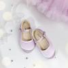 imageESTINE Mary Jane Flats for Toddler Girls Little Kids Glittery Dress Princess Wedding Ballet ShoesE661purple