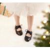 imageESTINE Mary Jane Flats for Toddler Girls Little Kids Glittery Dress Princess Wedding Ballet ShoesE67black