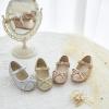 imageESTINE Mary Jane Flats for Toddler Girls Little Kids Glittery Dress Princess Wedding Ballet ShoesE7081rose