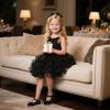 imageESTINE Mary Jane Flats for Toddler Girls Little Kids Glittery Dress Princess Wedding Ballet ShoesE708black