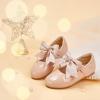 imageESTINE Mary Jane Flats for Toddler Girls Little Kids Glittery Dress Princess Wedding Ballet ShoesE75nude