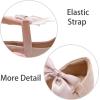 imageESTINE Mary Jane Flats for Toddler Girls Little Kids Glittery Dress Princess Wedding Ballet ShoesE75nude