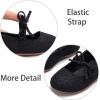imageESTINE Toddler Little Girls Ballet Shoes Baby Kids Princess Dress Wedding Strap Mary Jane FlatsE386black