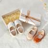imageESTINE Toddler Little Girls Ballet Shoes Baby Kids Princess Dress Wedding Strap Mary Jane FlatsE390white