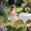 imageESTINE Toddler Little Girls Ballet Shoes Baby Kids Princess Dress Wedding Strap Mary Jane FlatsE663nude