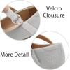 imageESTINE Toddler Little Girls Ballet Shoes Baby Kids Princess Dress Wedding Strap Mary Jane FlatsE66silver