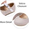 imageESTINE Toddler Little Girls Ballet Shoes Baby Kids Princess Dress Wedding Strap Mary Jane FlatsE66tlight Pink