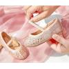 imageESTINE Toddler Little Girls Ballet Shoes Baby Kids Princess Dress Wedding Strap Mary Jane FlatsEh22gold