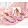imageESTINE Toddler Little Girls Ballet Shoes Baby Kids Princess Dress Wedding Strap Mary Jane FlatsEh22pink