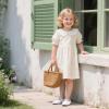 imageESTINE Toddler Little Girls Ballet Shoes Baby Kids Princess Dress Wedding Strap Mary Jane FlatsEh22white