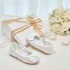 imageESTINE Toddler Little Girls Ballet Shoes Baby Kids Princess Dress Wedding Strap Mary Jane FlatsEh25white