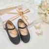 imageESTINE Toddler Little Girls Ballet Shoes Baby Kids Princess Dress Wedding Strap Mary Jane FlatsEh26black Glitter