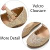 imageESTINE Toddler Little Girls Ballet Shoes Baby Kids Princess Dress Wedding Strap Mary Jane FlatsEh26gold Glitter
