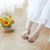 imageESTINE ToddlerLittle Kid Girls Bow Open Toe Flat Evening Dress SandalsE09nude