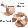 imageESTINE ToddlerLittle Kid Girls Bow Open Toe Flat Evening Dress SandalsE09nude