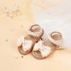 imageESTINE ToddlerLittle Kid Girls Bow Open Toe Flat Evening Dress SandalsEs318white