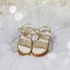 imageESTINE ToddlerLittle Kid Girls Bow Open Toe Flat Evening Dress SandalsEs506gold