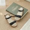 imageESTINE ToddlerLittle Kid Girls Bow Open Toe Flat Evening Dress SandalsEs507black