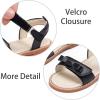 imageESTINE ToddlerLittle Kid Girls Bow Open Toe Flat Evening Dress SandalsEs507black