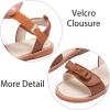 imageESTINE ToddlerLittle Kid Girls Bow Open Toe Flat Evening Dress SandalsEs507brown