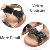 imageESTINE ToddlerLittle Kid Girls Bow Open Toe Flat Evening Dress SandalsEs83black