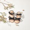 imageESTINE ToddlerLittle Kid Girls Bow Open Toe Flat Evening Dress SandalsEs83black