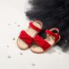 imageESTINE ToddlerLittle Kid Girls Bow Open Toe Flat Evening Dress SandalsEs95red