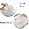 imageESTINE ToddlerLittle Kid Girls Dress Mary Jane Flats Flowers Fashion Princess Ballet ShoesE5191white