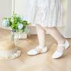 imageESTINE Mary Jane Flats for Toddler Girls Little Kids Glittery Dress Princess Wedding Ballet ShoesEfx303white