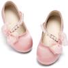 imageESTINE ToddlerLittle Kid Girls Dress Mary Jane Flats Flowers Fashion Princess Ballet ShoesE519pink