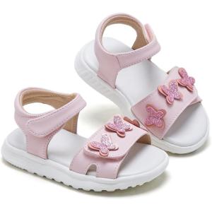 imageESTINE Toddler Girls SandalsWater Friendly Walking Casual Summer Outfit Dress ShoesEs316pink