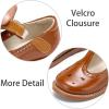 imageESTINE Toddler Kids Uniform Oxfords School Flats for Little Girls Flower Dress Church ShoesE522brown