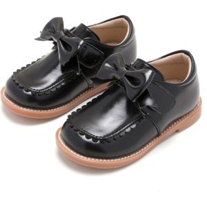 imageESTINE Girls School Uniform Oxfords  Toddler Girl Mary Jane Dress Shoes for Wedding PartyEfx391black