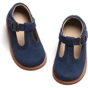 imageESTINE Toddler Little Girls School Uniform OxfordsFlower Dress Party ShoesEfx35navy Blue
