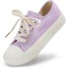 imageESTINE ToddlerLittle Kid Girls Boys Unisex Lightweight Casual Sports Sneakers Athletic Shoes for Running WalkingEsd2401purple