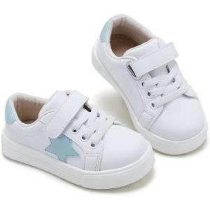 imageESTINE ToddlerLittle Kid Girls Boys Unisex Lightweight Casual Sports Sneakers Athletic Shoes for Running WalkingEy05blue