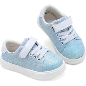 imageESTINE ToddlerLittle Kid Girls Boys Unisex Lightweight Casual Sports Sneakers Athletic Shoes for Running WalkingEy07blue