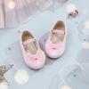 image:imageESTINE Mary Jane Shoes for Toddler Little Kid Girls Girl Velvet Bow Dress Ballet FlatsE532pink