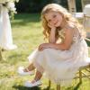 image:imageESTINE Mary Jane Shoes for Toddler Little Kid Girls Girl Velvet Bow Dress Ballet FlatsE532white
