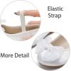 image:imageESTINE Mary Jane Shoes for Toddler Little Kid Girls Girl Velvet Bow Dress Ballet FlatsE532white