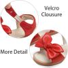 image:imageESTINE ToddlerLittle Kid Girls Bow Open Toe Flat Evening Dress SandalsEs501red
