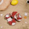 image:imageESTINE ToddlerLittle Kid Girls Bow Open Toe Flat Evening Dress SandalsEs501red